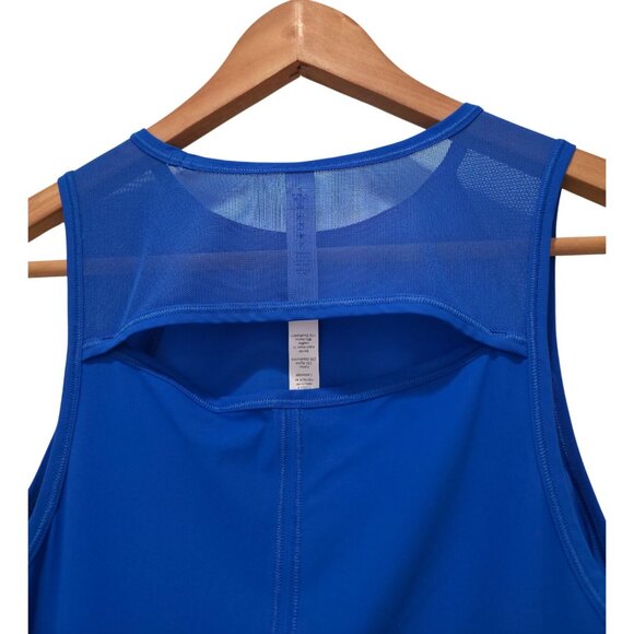 Lululemon Sculpt Cerulean Blue Athleisure Tank Sz 4 - Picture 6 of 8